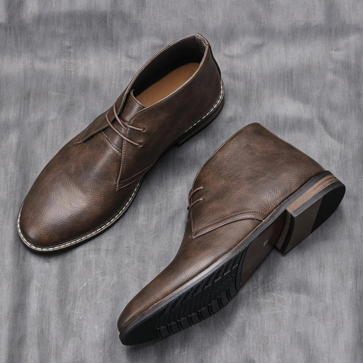 Nolan - Leather Boots