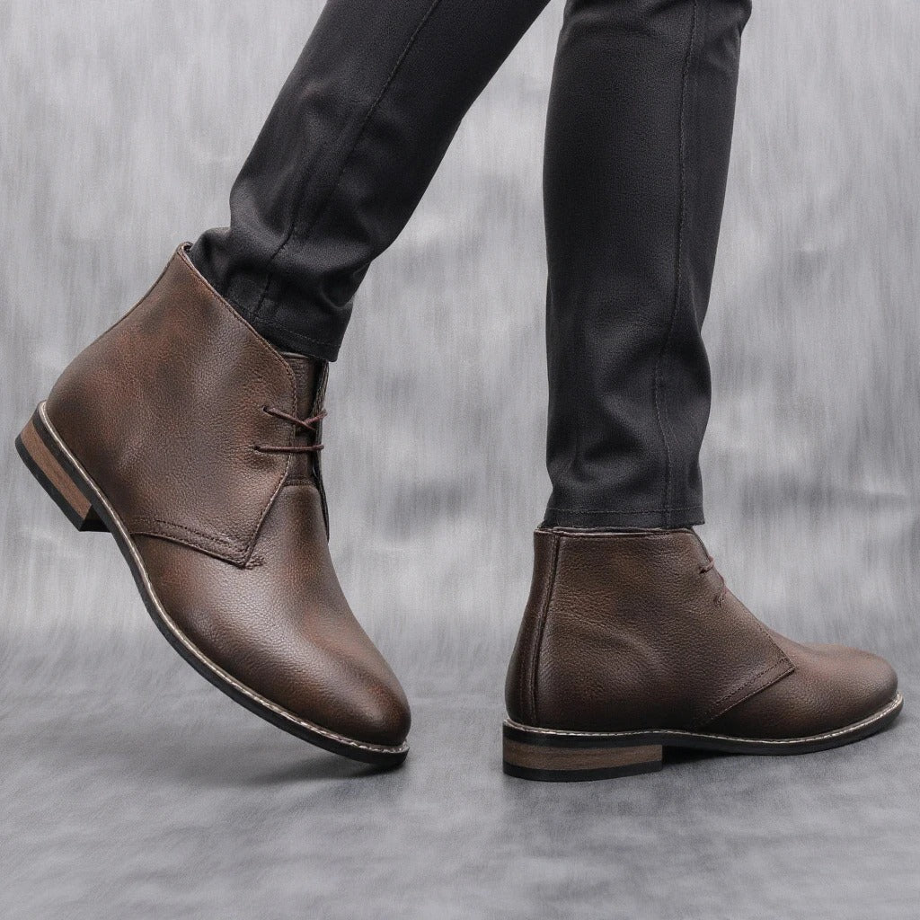 Nolan - Leather Boots