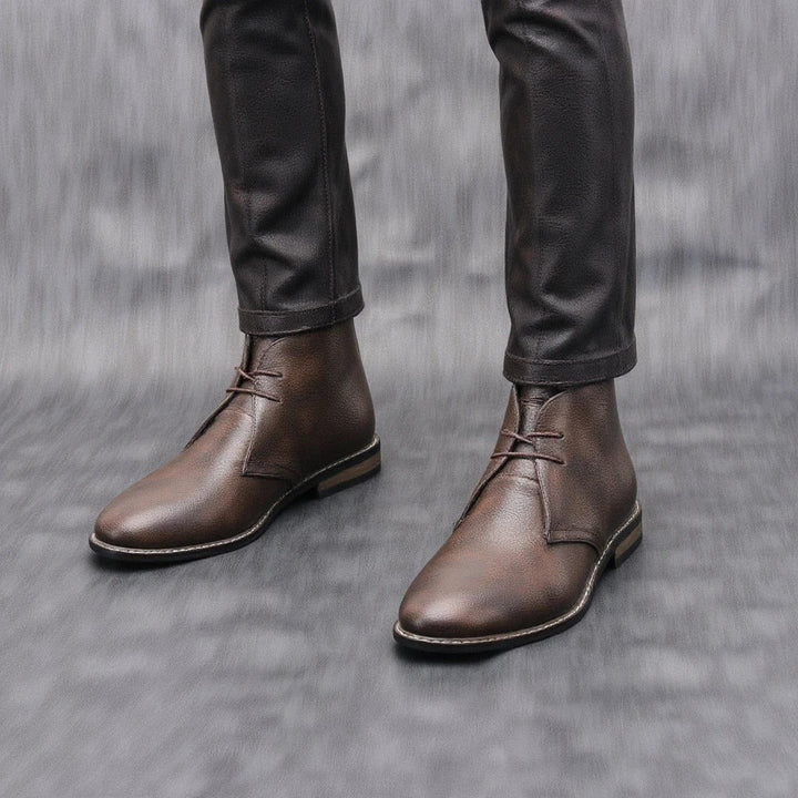Nolan - Leather Boots