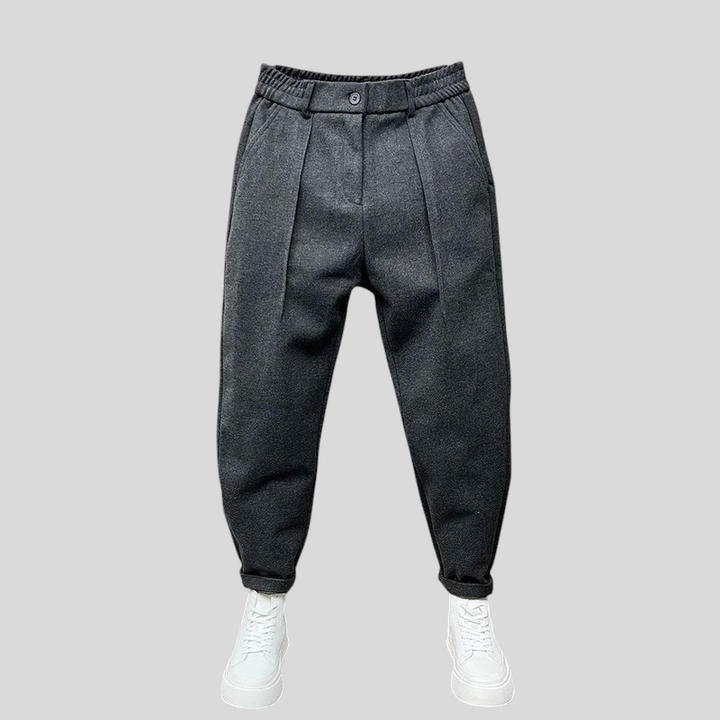 Marlon - Elegant Melange Pants