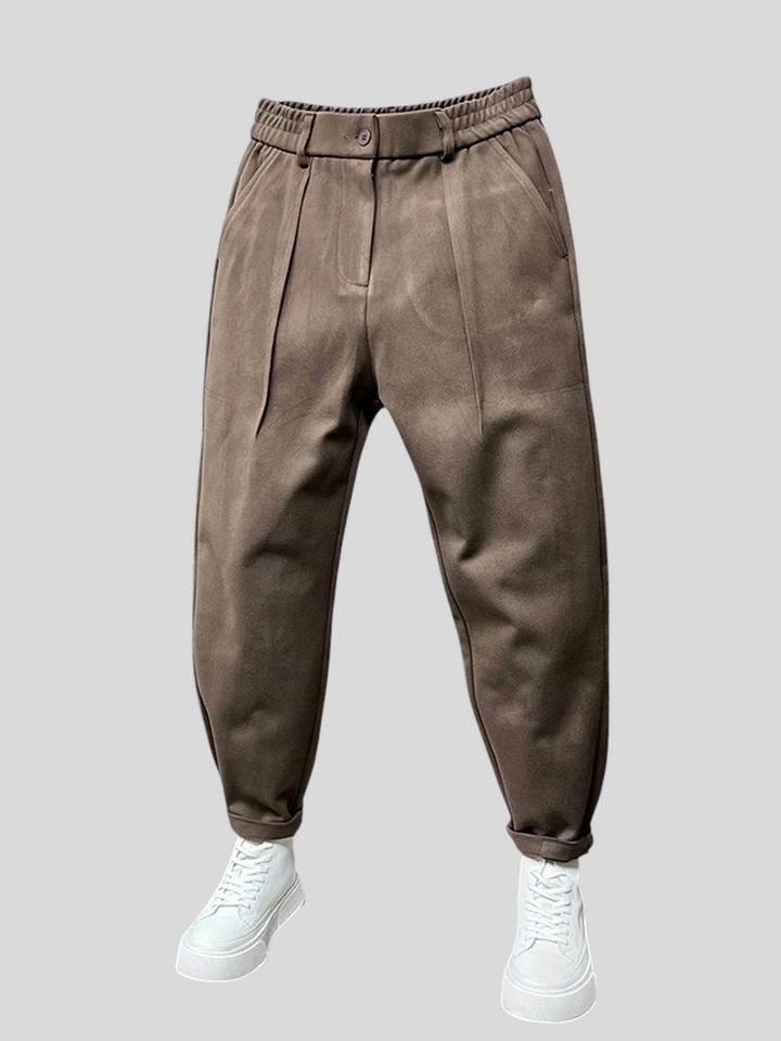 Marlon - Elegant Melange Pants