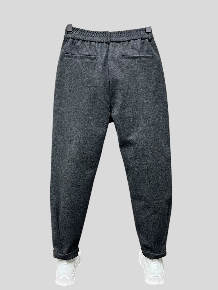 Marlon - Elegant Melange Pants