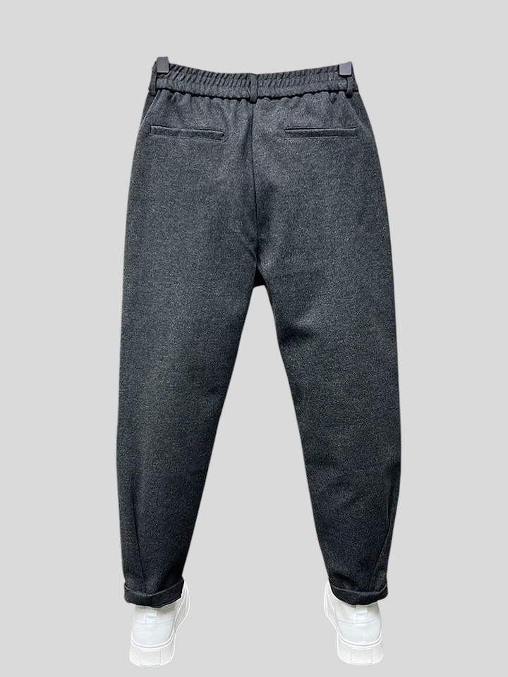Marlon - Elegant Melange Pants