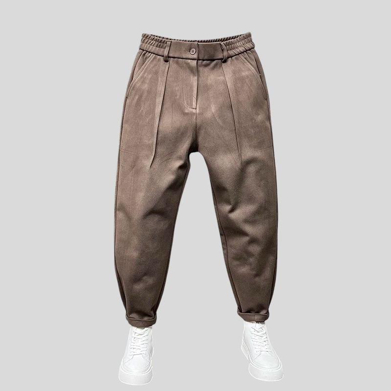 Marlon - Elegant Melange Pants