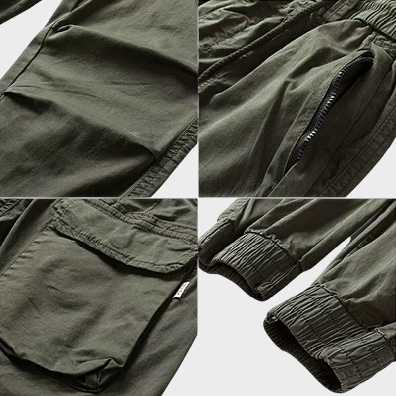 Marcel - Cargo and Stretch Pants with Pockets