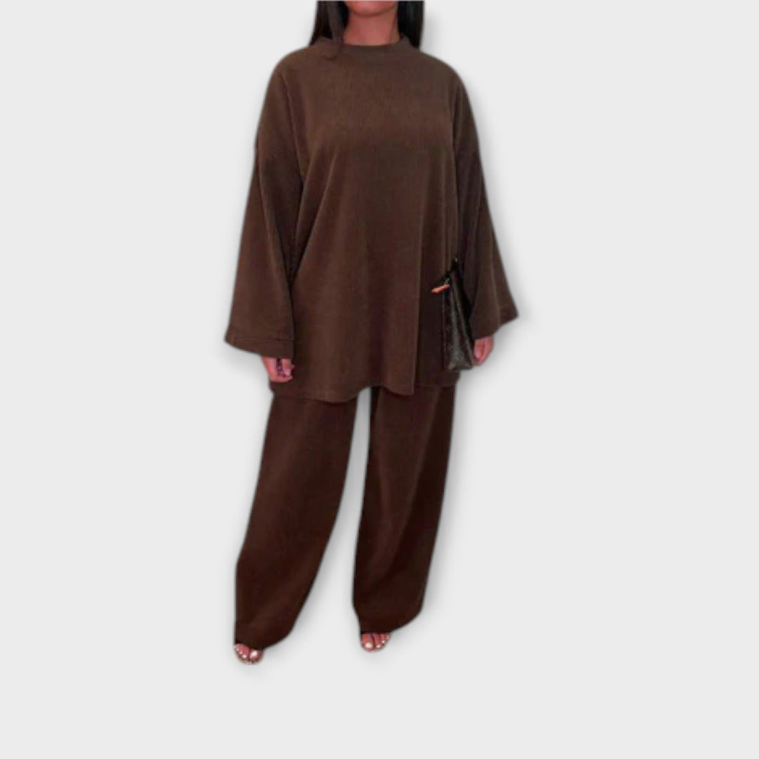 Heidi | Plus Size Ribbed Set