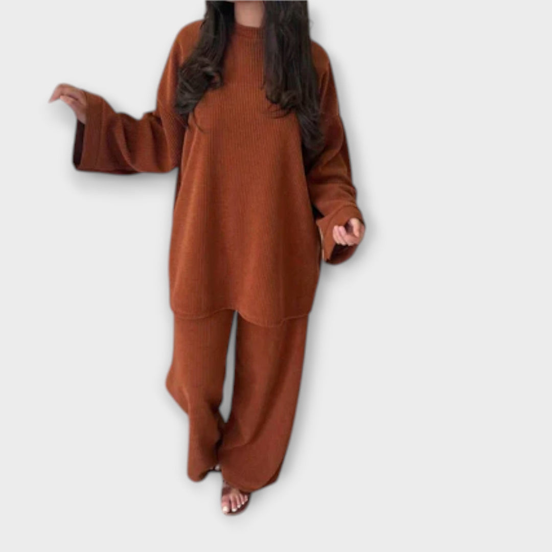 Heidi | Plus Size Ribbed Set