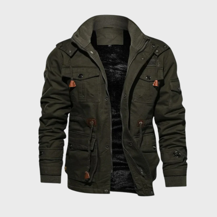 Vernon - Modern Coat with Multiple Pockets