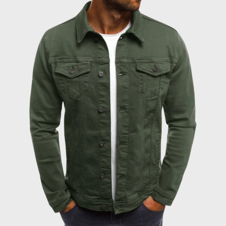 Alfred - Fitted Denim Jacket