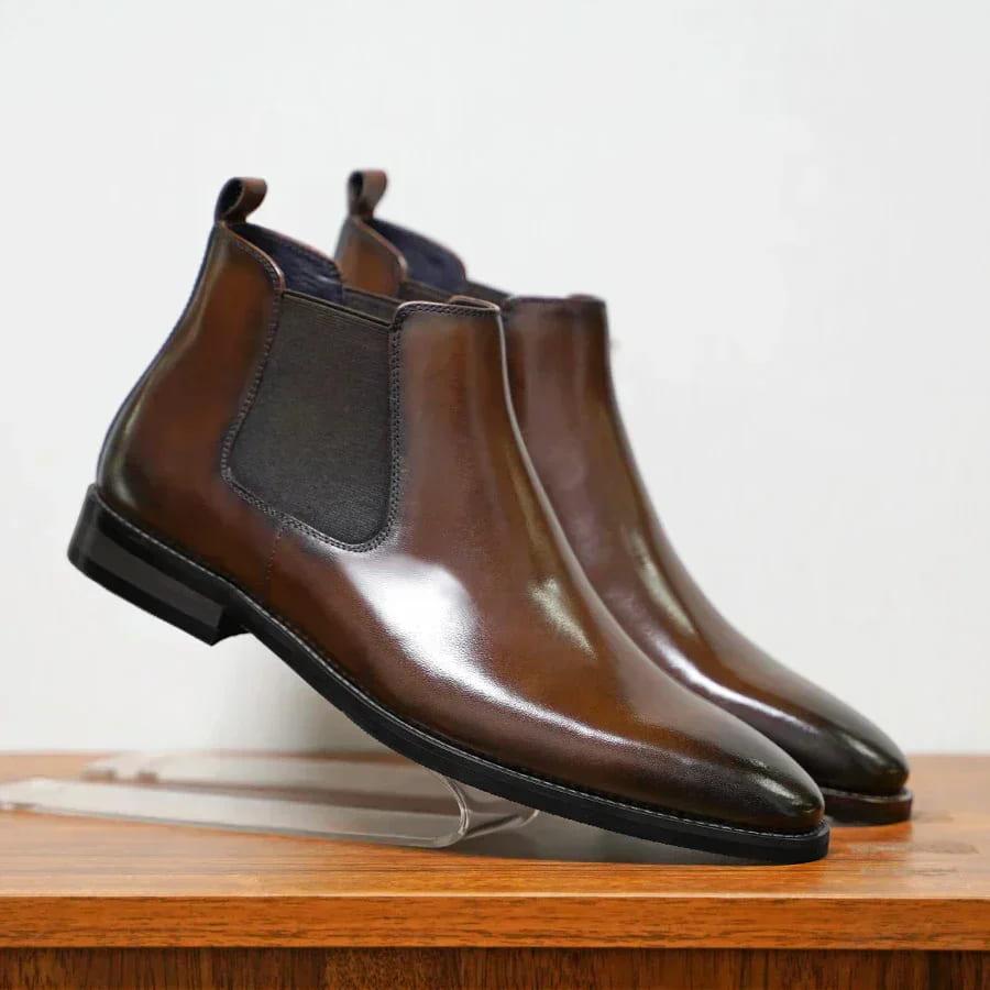 Pierce - Chelsea Boots in Leather