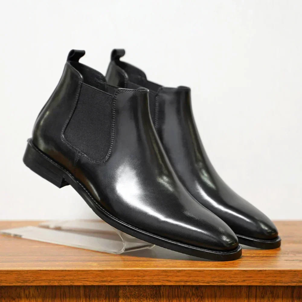 Pierce - Chelsea Boots in Leather