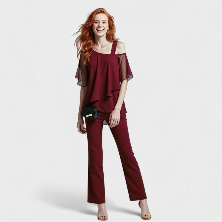 Marcy - Timeless Elegance with Exposed Shoulders