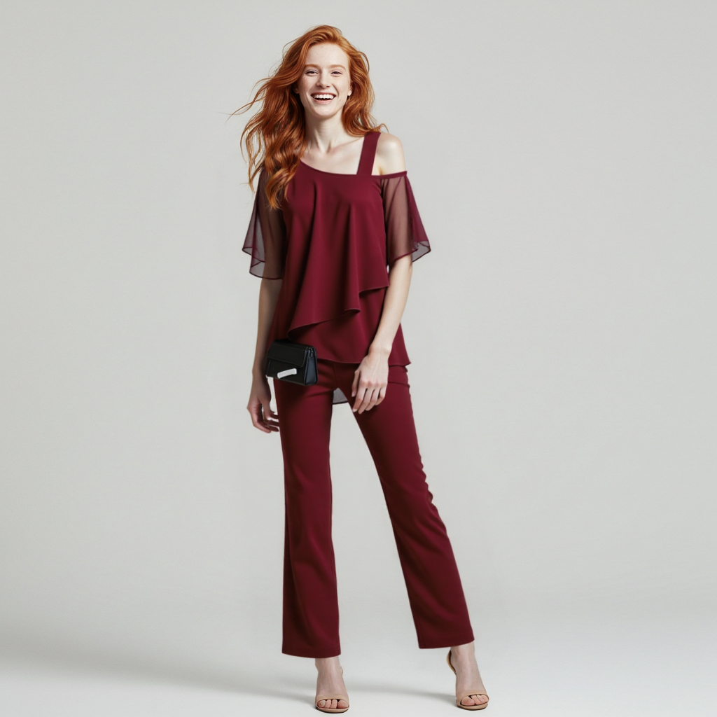 Marcy - Timeless Elegance with Exposed Shoulders