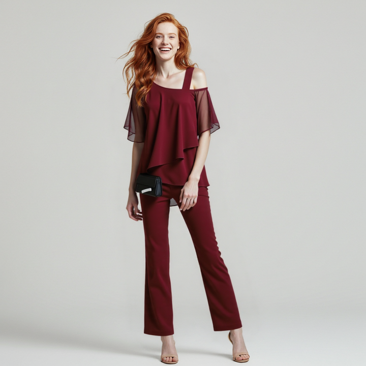 Marcy - Timeless Elegance with Exposed Shoulders