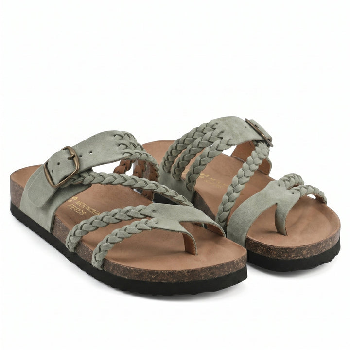 Margery | Bio Sandals with Braided Straps