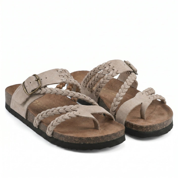 Margery | Bio Sandals with Braided Straps