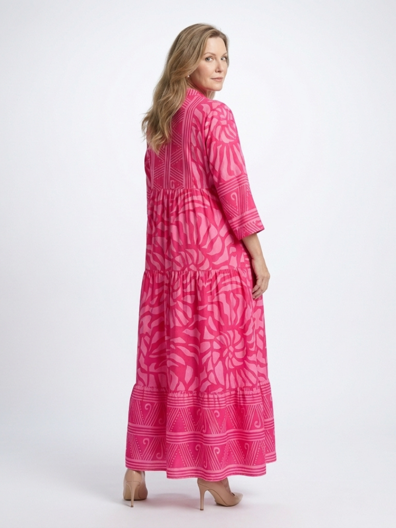 Alexis | Midi Dress with Buttons