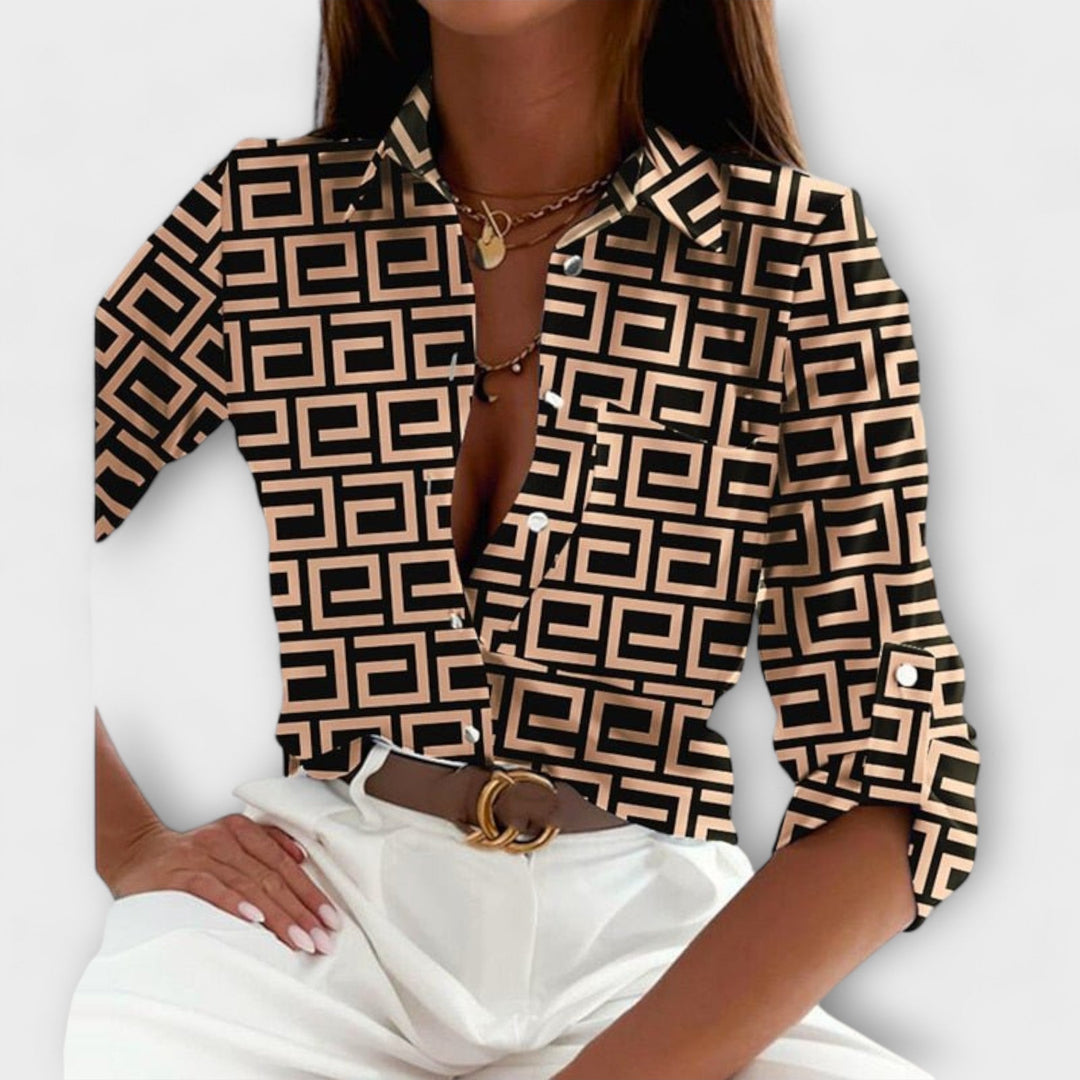 Romy | Classic Collar Blouse