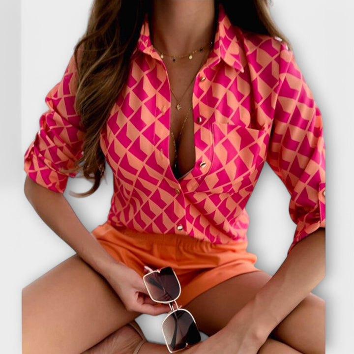 Romy | Classic Collar Blouse