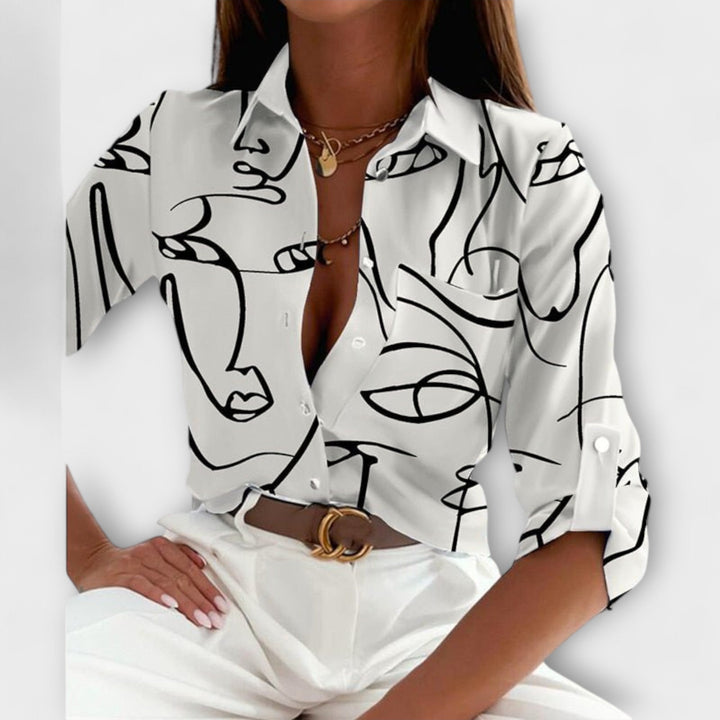 Romy | Classic Collar Blouse